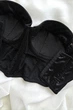 Корсет из сатина с чашкой Perfect Female Черный 75A (183CO-32-bl) - изображение 7