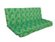 Чохол матраца для гойдалки eGarden RED SALVIA 170x110x6 - зображення 1