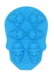 Силиконовая форма для льда 3D skull ice Bridi blue 6 черепов - изображение 1
