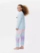 Пижама (кофта+штаны) флисовая голубая Donut Primark 166см (400093342) - изображение 4