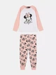 Пижама (кофта+штаны) флисовая розовая Минни Primark 128см (400093334) - изображение 1