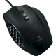 Игровая мышь Logitech G600 для MMO RGB подсветка 20 программируемых кнопок черная - изображение 1