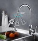 Аэратор водосберегающий с поворотным длинным изливом IwConcept IW-360-12 (SS304) Хром - изображение 4