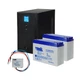 Комплект резервного живлення Kraft PSW3000VA/2400W(LCD)48V UPS + батарея 5080 Вт*г (42-00064-1) - изображение 10