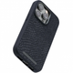 Чехол накладка Njord Salmon Leather MagSafe Case Black для iPhone 14 Pro Max (NA44SL00) - изображение 4
