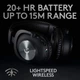 Навушники накладні Logitech G PRO X Wireless Lightspeed (981-000907) Black з мікрофоном - зображення 8