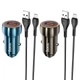 Автомобільний зарядний пристрій Hoco Z46 USB Sapphire Blue 18 W (6931474770301) - зображення 3
