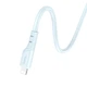 Кабель HOCO X97 Crystal color PD silicone charging data cable iP light blue (6931474799760) - зображення 3