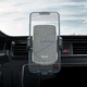 Автотримач для телефона HOCO CA94 Polaris push-type air outlet car holder Black (6931474758507) - изображение 9