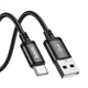 Кабель HOCO X91 Radiance charging data cable for Type-C(L=3M) Black (6931474788726) - зображення 4