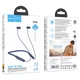 Бездротові спортивні навушники HOCO ES64 Easy Sound sports BT earphones Navy Blue (6931474784483) - изображение 3