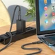 Кабель HOCO U110 Type-C to Type-C 60W charging data cable Black - изображение 5