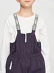 Детский зимний полукомбинезон Lenne Basic 23350-619 92 см Фиолетовый (4741593433825) - изображение 4