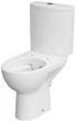 Унитаз-компакт CERSANIT Parva 518 New CleanOn 011 K27-071 с бачком и сиденьем Soft Close дюропласт - изображение 2
