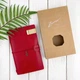 Блокнот Zorrov Vintage "Скрипичный ключ" 80 листов со сменными блоками красный (00170000000145413) - изображение 3