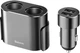 Ładowarka samochodowa Baseus High Efficiency One to Two Cigarette Lighter Black (CRDYQ-01) - obraz 1