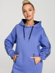 Bluza damska z kapturem oversize Made Of Emotion M696 2XL Niebieska (5903887673563) - obraz 3