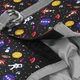 Шлея для собак м'який з QR паспортом, малюнок "NASA" Waudog S2 (zoo0000821) - зображення 3