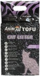 Наповнювач для котячого туалету AnimAll Тофу з ароматом лаванди Соєвий грудкувальний 2.6 кг (6 л) (2000981139032/4820224500348) - изображение 1