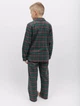 Піжама дитяча унісекс Cyberjammies Whistler 6856 6-7 лет/122см Зелений у клітку (5051877471375) - зображення 5
