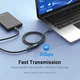 Удлинитель USB-USB 3.0 Vention F/M PVC Round 5Gbps 0.5m Black (CBHBD) - изображение 9