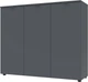 Комод Doros Рон 6 120 х 38 х 100 см 3 фасада Графит (41516000) - изображение 1