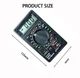 Цифровой Мультиметр DT DT-830B, Q100 - изображение 4