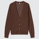 Кардиган Uniqlo розмір L коричневий (445194) - зображення 6