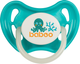 Пустышка Baboo Sea Life Круглая Латексная Бирюзовая с рождения (5-043) - изображение 1