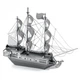Металлический 3D-пазл Metal Пиратский корабль Black Pearl - изображение 1