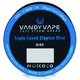 Катушка спирали Vandyvape Triple Fused Clapton Ni80 Wire Coil 3.05 м 28ga*3 38ga (10422) - изображение 1