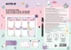 Настінний планер на тиждень Kite Cats напівдатований А4 (K22-471-2) - зображення 2