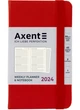 Щотижневик 90*150 AXENT 2024 Pocket Strong червоний (8508-24-05-A) - зображення 1