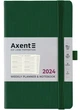 Щотижневик 125*195 AXENT 2024 Partner Soft Diamond смарагдовий (8518-24-55-A) - изображение 1