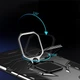 Чехол Fiji Ring для Realme C35 бронированный бампер с кольцом подставкой черный - изображение 7