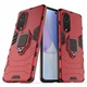 Чохол Fiji Ring для Huawei Nova 9 SE броньований бампер з кільцем підставкою червоний - зображення 1