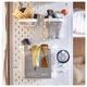 Контейнеры 3 шт для органайзера на стену IKEA SKÅDIS белый 505.177.60 - изображение 7