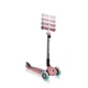Дитячий самокат з сидінням та ручкою Globber GO UP Deluxe Lights пастельно-рожевий (646-210) - изображение 9