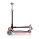 Дитячий самокат з сидінням та ручкою Globber GO UP Deluxe Lights пастельно-рожевий (646-210) - изображение 11