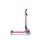 Дитячий самокат з сидінням та ручкою Globber GO UP Deluxe Lights рожевий (646-110) - изображение 13