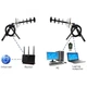 Антенна направленная BauTech 12dBi прием - передача Wi-Fi 2,4 ГГц Черный (1013-140-00) - изображение 2