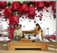 3D Фото Шпалери PHOTODECOR "Троянди із серцями над водою" - зображення 10