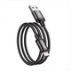 Кабель для зарядки и передачи данных HOCO X89 Wind Черный 1 м USB – Micro USB (X89) - изображение 1