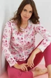 Піжама: блуза та брюки Enrico Coveri 44(M) Рожевий мікс (Rosa) (80339) - зображення 1