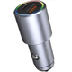 Автомобильное зарядное устройство Proove Double Energy Plus 53W USB + Type-C Metal Gray - изображение 1