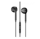 Дротові навушники гарнітура Hoco Crystal joy Type-C 1.2м Black - зображення 6