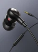Проводные наушники с микрофоном UGREEN HiTune 3.5mm Black (EP103) - изображение 2