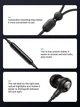 Проводные наушники с микрофоном UGREEN HiTune 3.5mm Black (EP103) - изображение 5