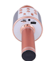 Бездротовий мікрофон караоке bluetooth WS858 Karaoke 5W Rose Gold - зображення 3