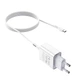 Мережевий зарядний пристрій (МЗП) HOCO C81A (1USB/2.1A) + Type-C Білий - изображение 4